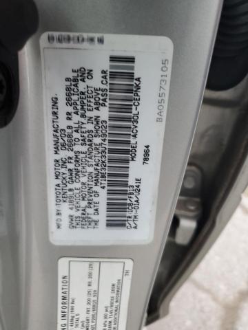 4T1BE32K33U749023 2003 Toyota Camry Le