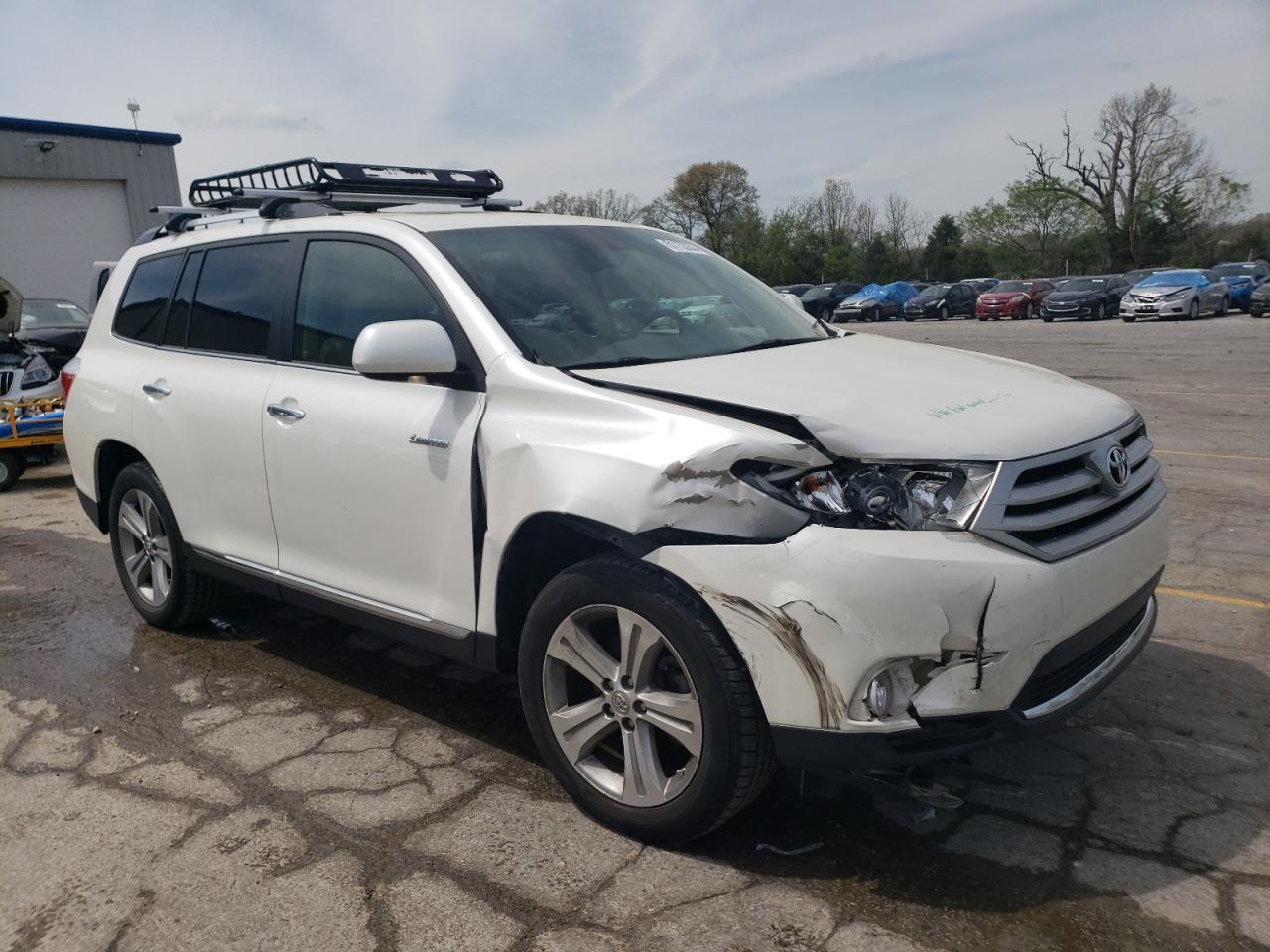 2013 Toyota Highlander Limited vin: 5TDYK3EH6DS106193