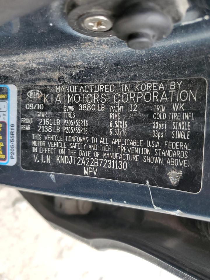 KNDJT2A22B7231130 2011 Kia Soul +