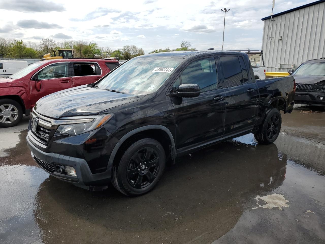 2019 Honda Ridgeline Black Edition vin: 5FPYK3F87KB019183