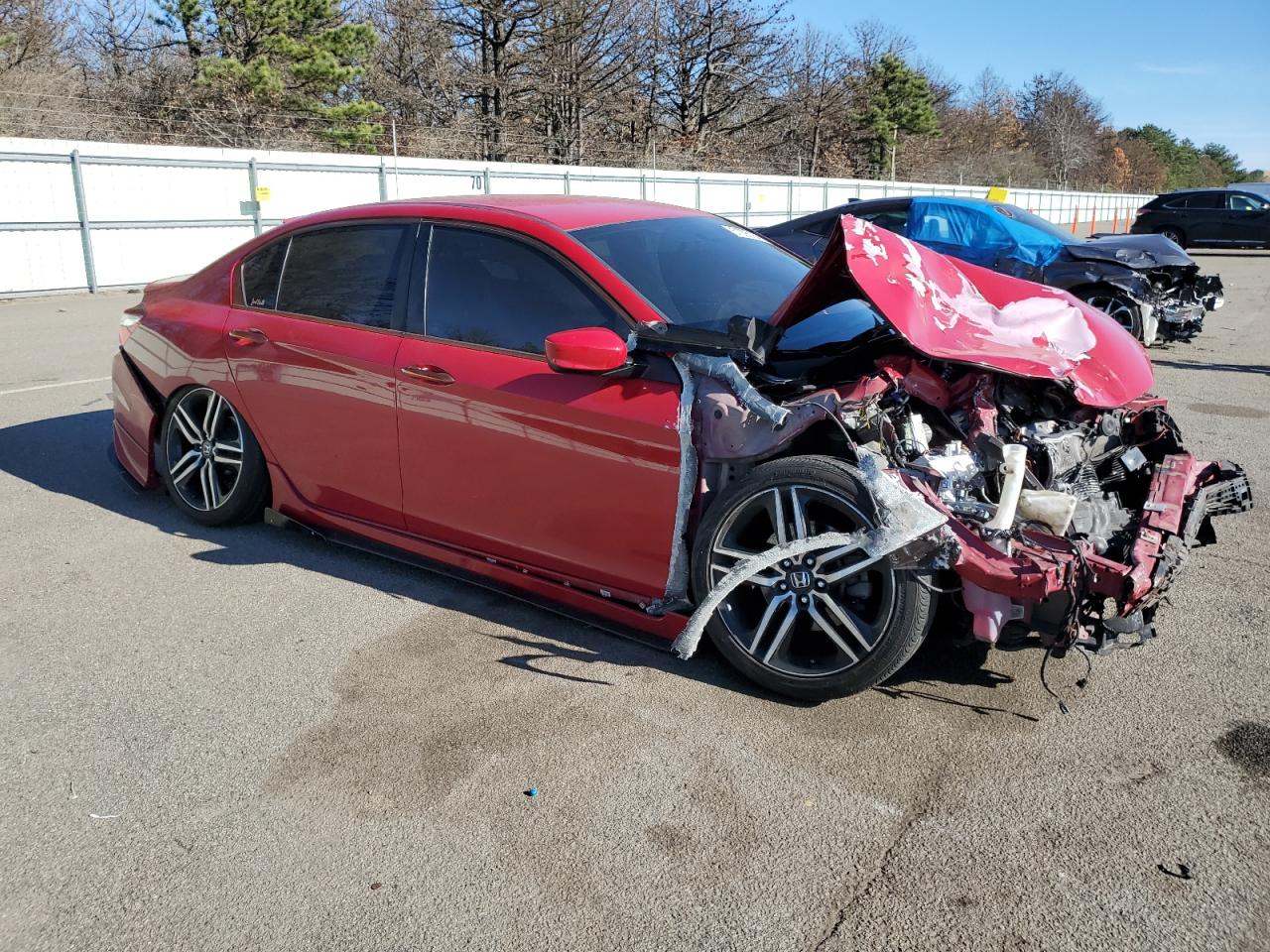 Lot #2524097672 2017 HONDA ACCORD SPO