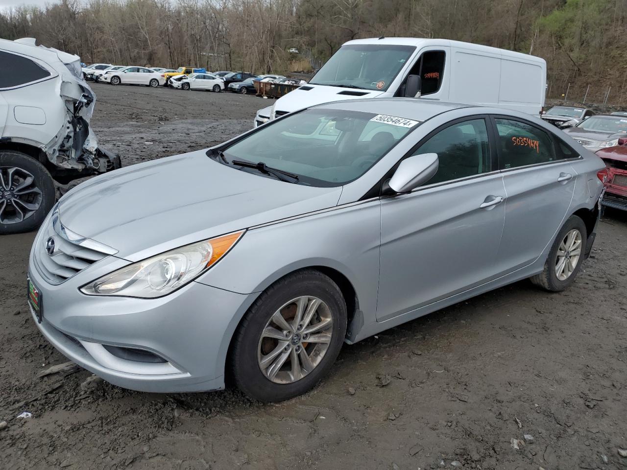 Lot #2990997233 2013 HYUNDAI SONATA GLS