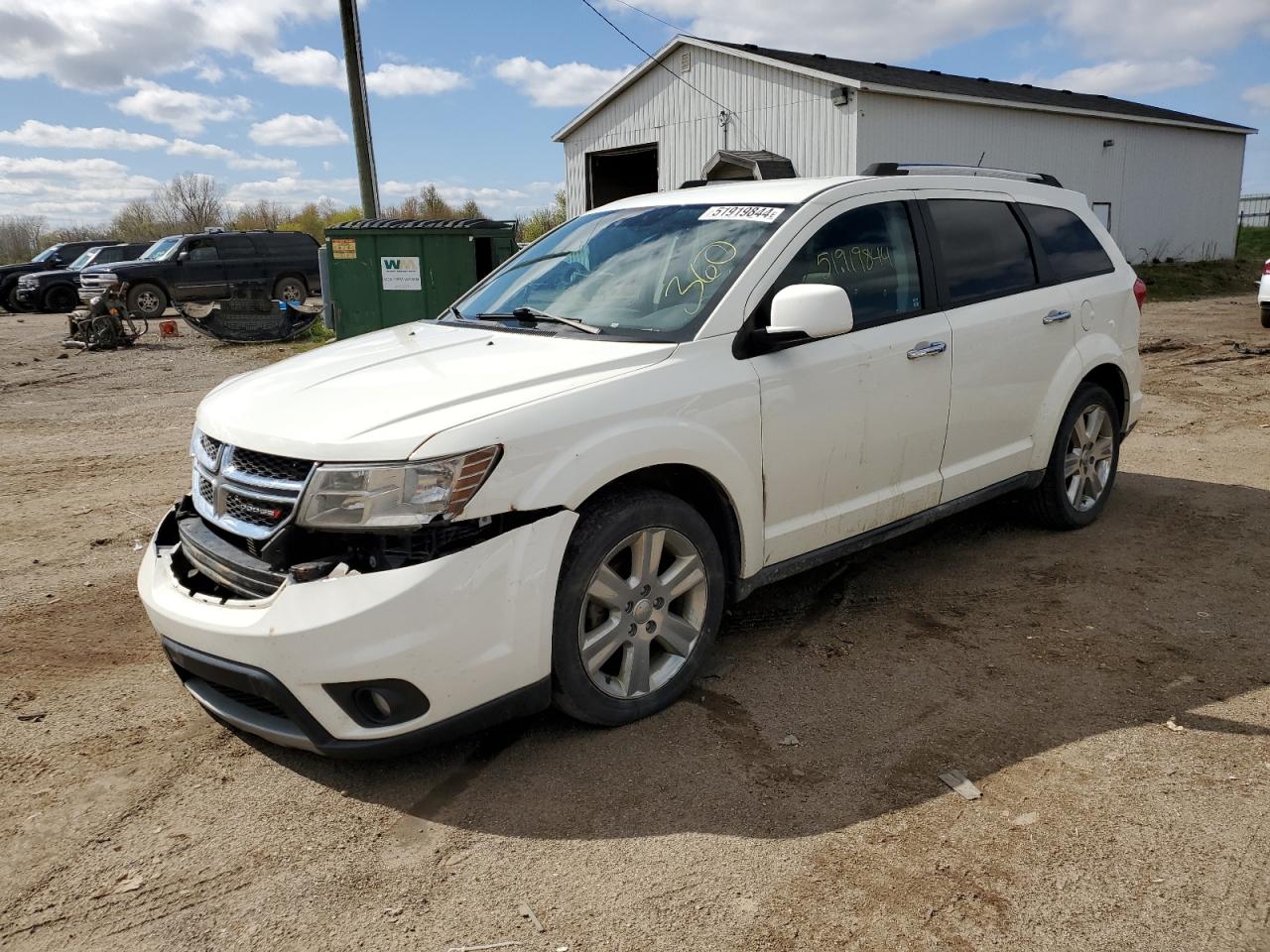 3C4PDCDG0DT626250 2013 Dodge Journey Crew