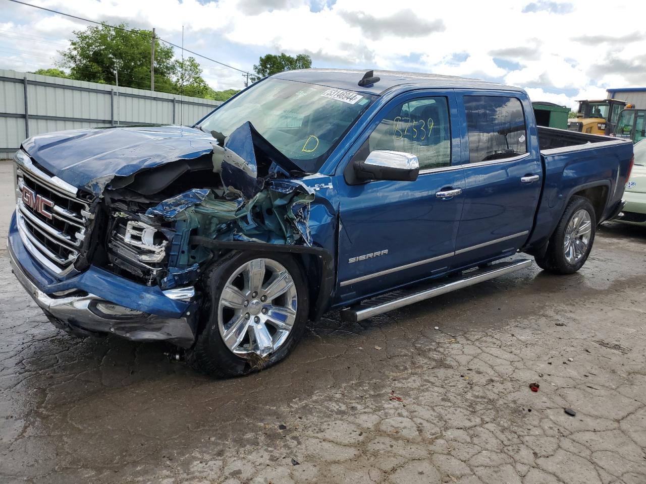 2018 GMC Sierra K1500 Slt vin: 3GTU2NEC1JG138798