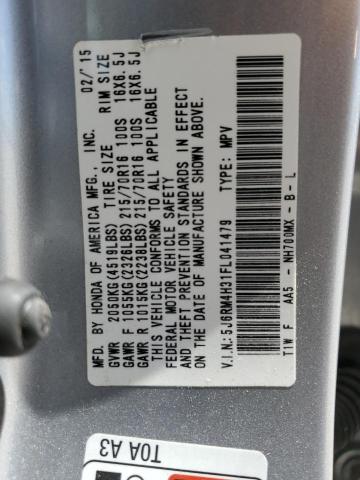 2015 HONDA CR-V LX - 5J6RM4H31FL041479