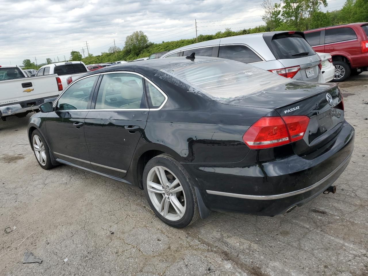 2014 Volkswagen Passat Sel vin: 1VWCN7A37EC014884