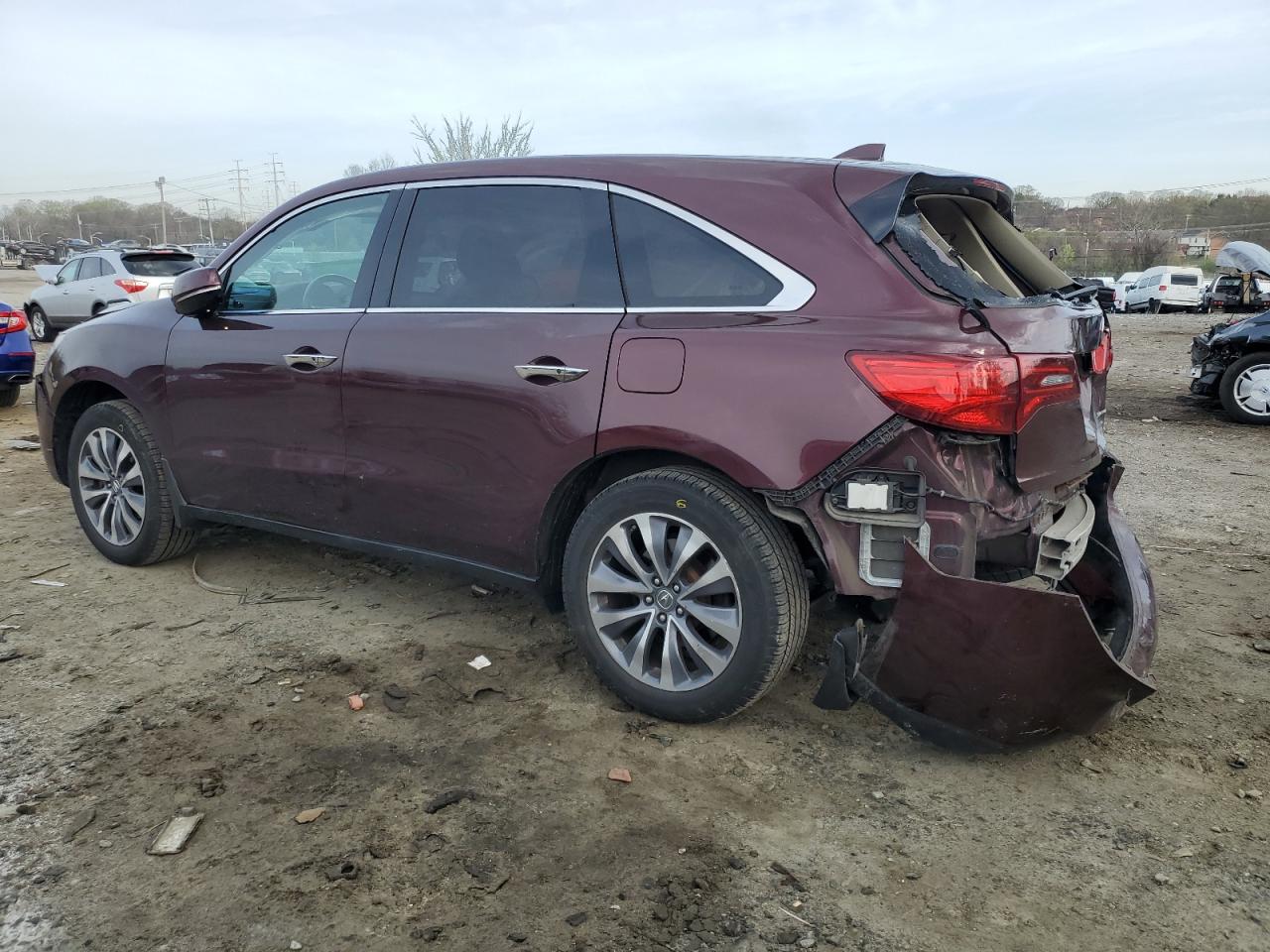 5FRYD4H46EB005460 2014 Acura Mdx Technology