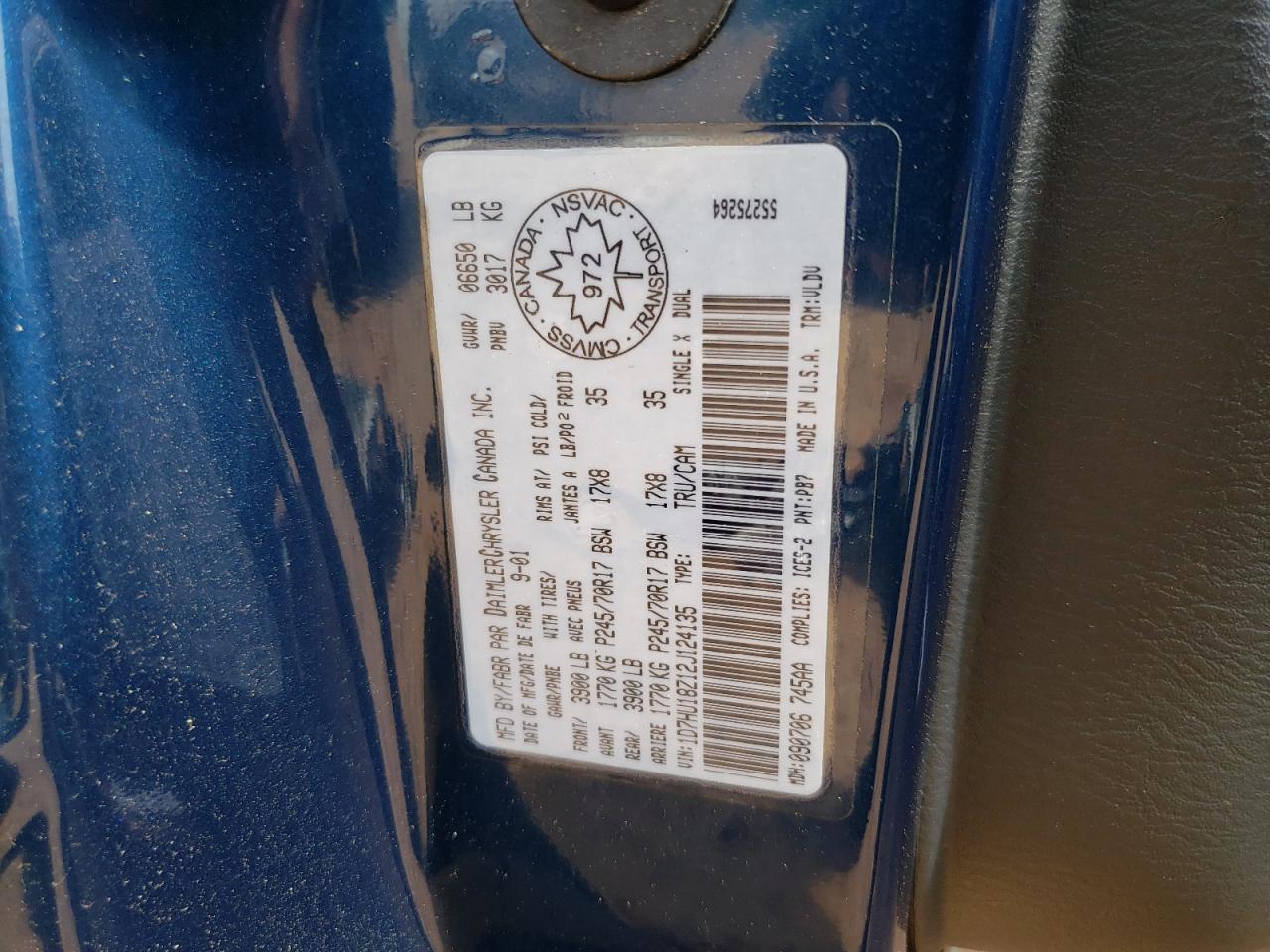 1D7HU18Z12J124135 2002 Dodge Ram 1500