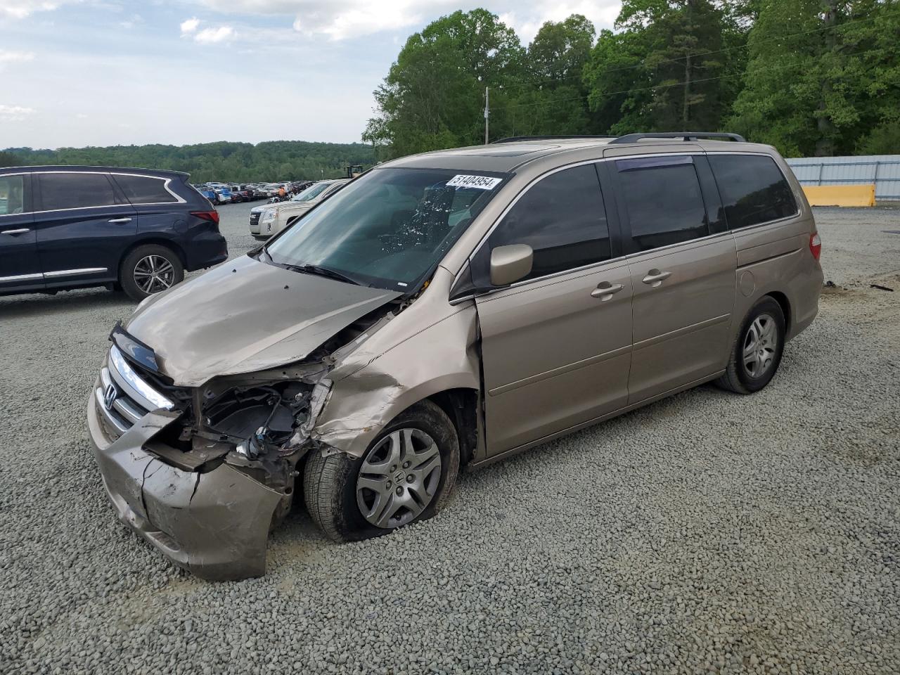 5FNRL38777B107818 2007 Honda Odyssey Exl