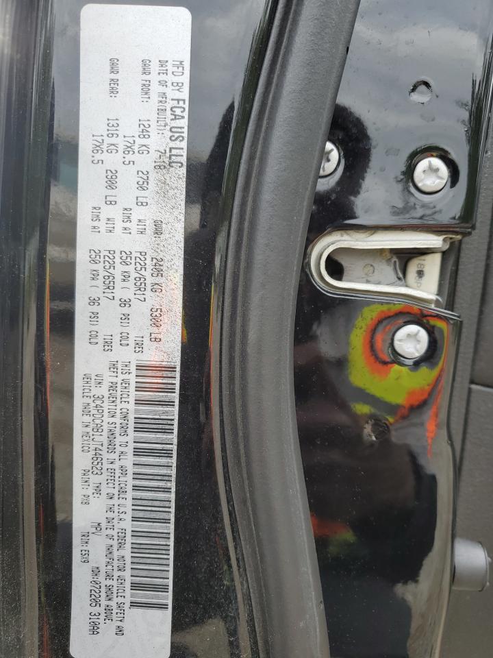 3C4PDCAB1JT446523 2018 Dodge Journey Se