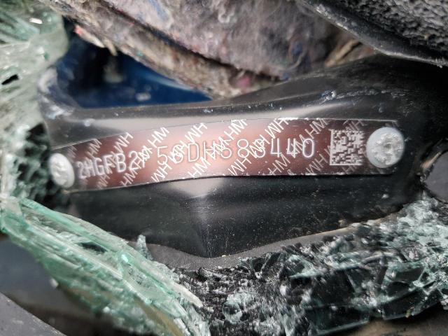 2013 Honda Civic Lx VIN: 2HGFB2F56DH583440 Lot: 50430844