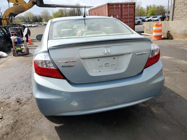 2012 Honda Civic Hybrid VIN: JHMFB4F23CS011098 Lot: 52041734