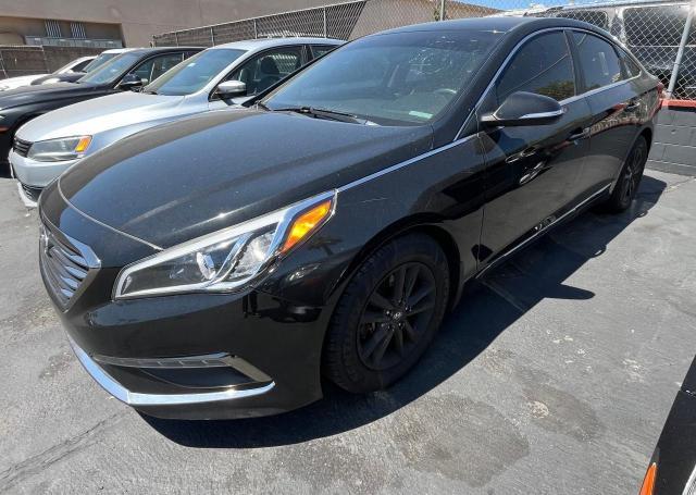 Lot #2461383517 2015 HYUNDAI SONATA ECO salvage car