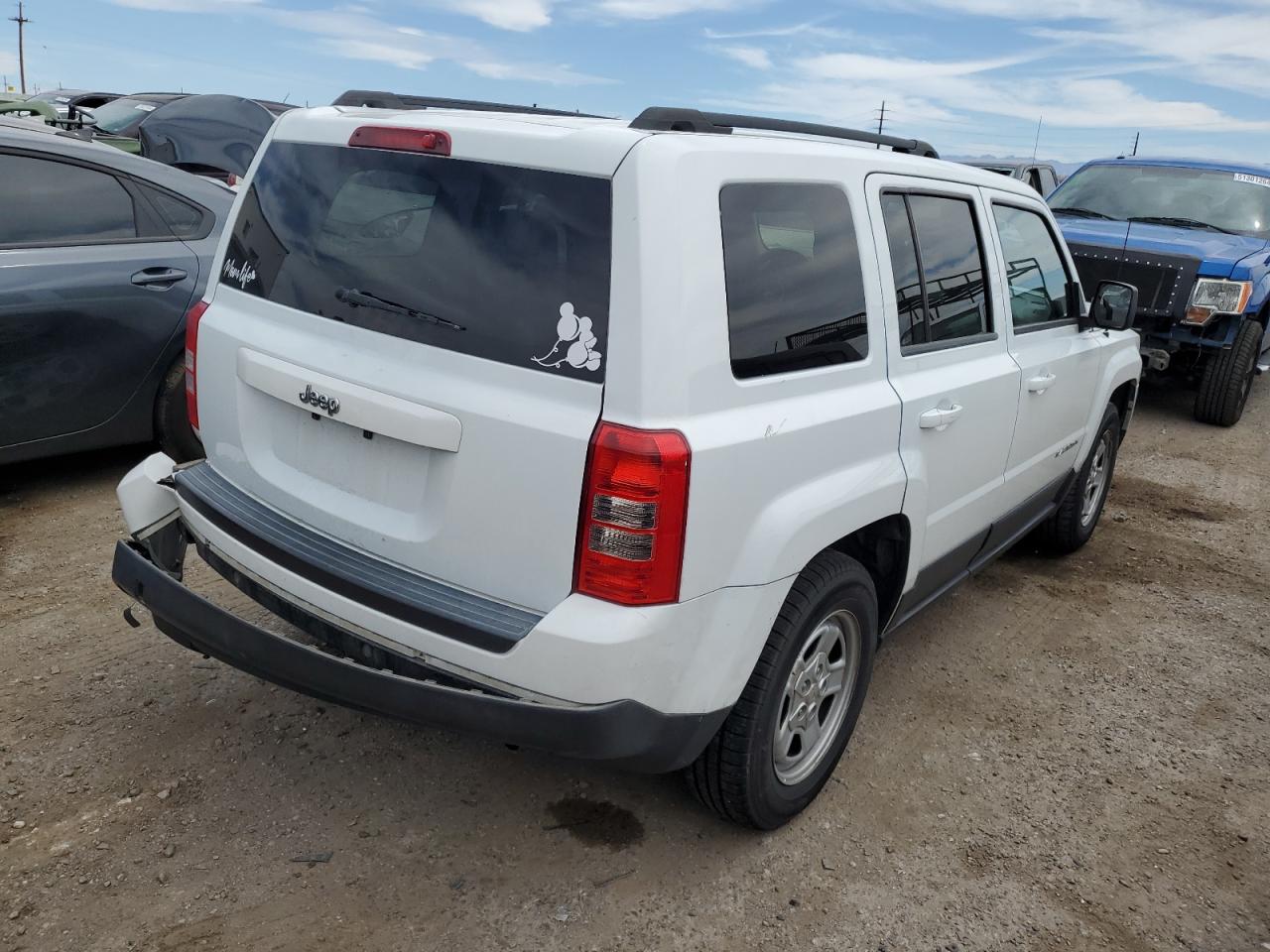 2015 Jeep Patriot Sport vin: 1C4NJPBAXFD156534