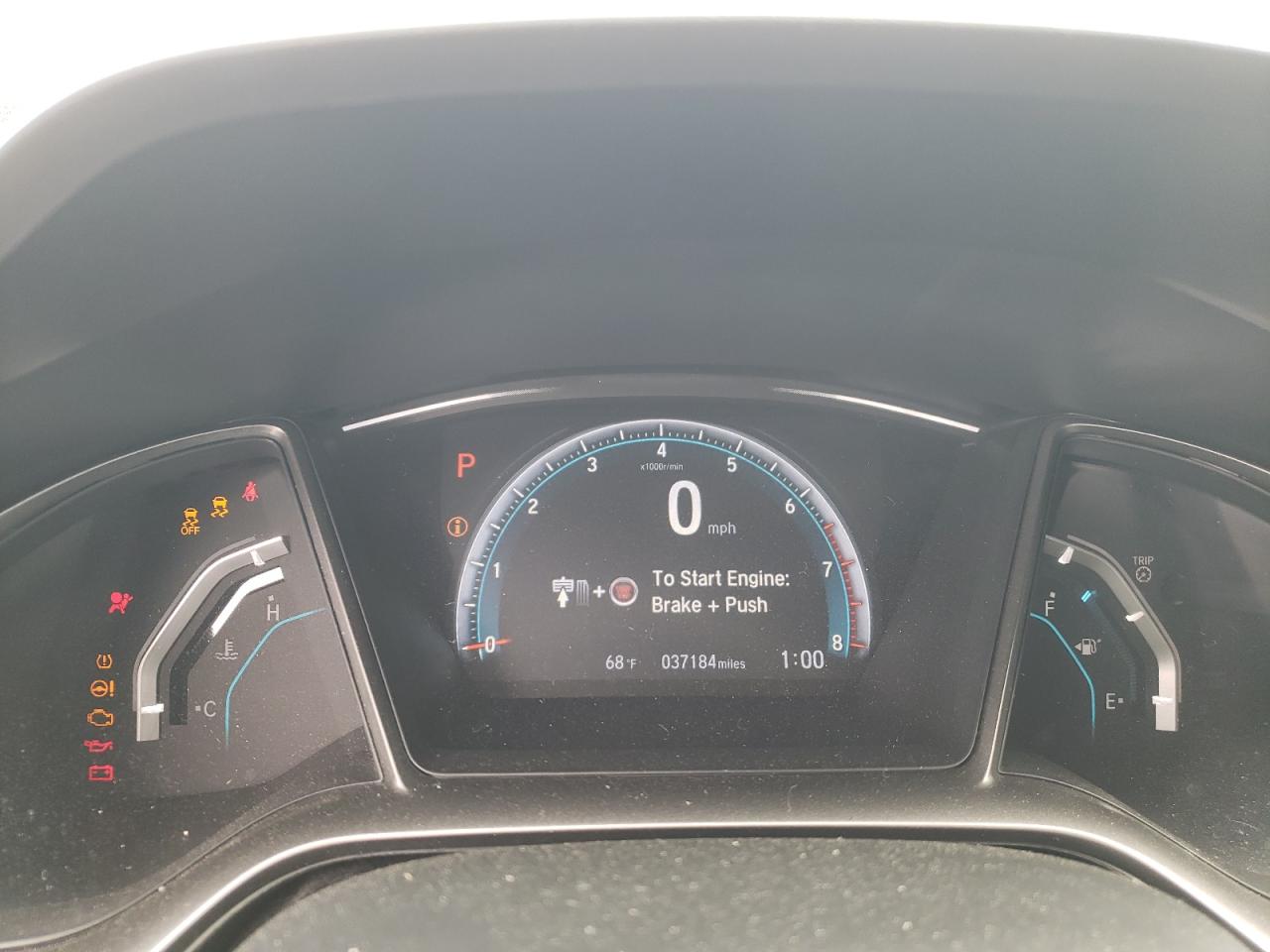 SHHFK7H59JU235611 2018 Honda Civic Ex