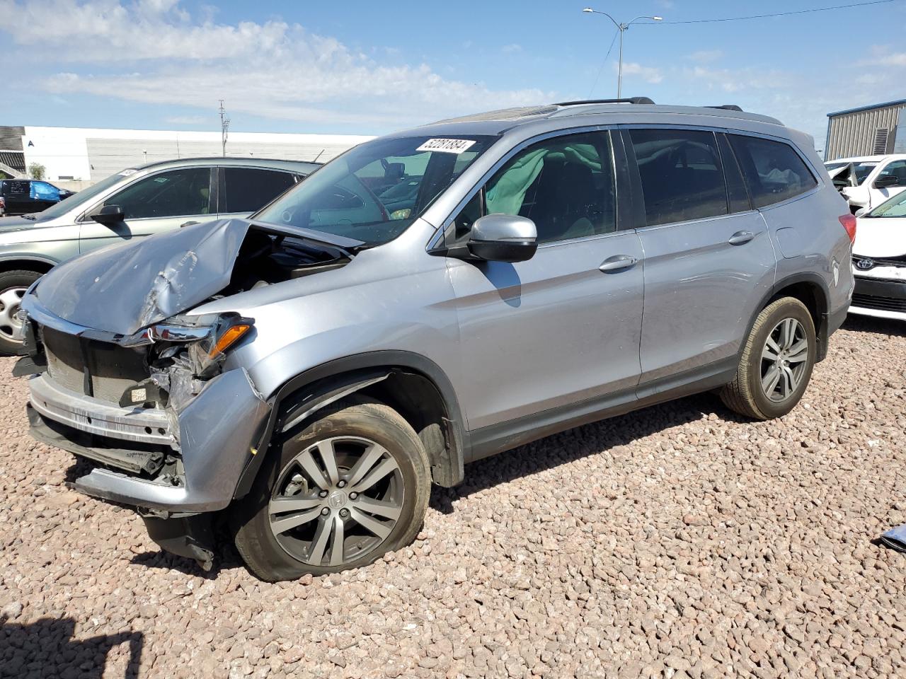 2017 Honda Pilot Exl vin: 5FNYF6H56HB080728