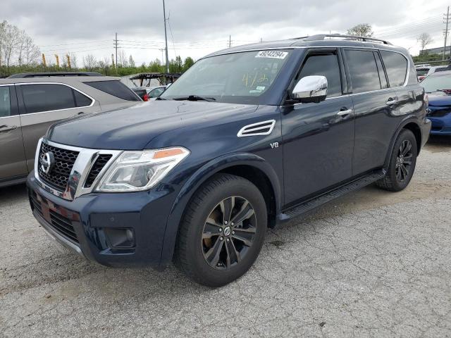 2019 Nissan Armada Platinum VIN: JN8AY2NF4K9353057 Lot: 49242294