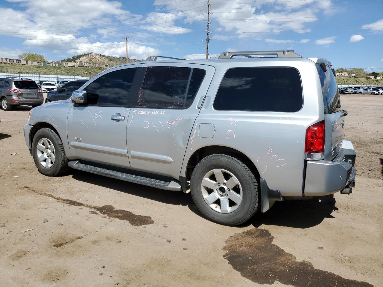 5N1AA08BX5N727935 2005 Nissan Armada Se