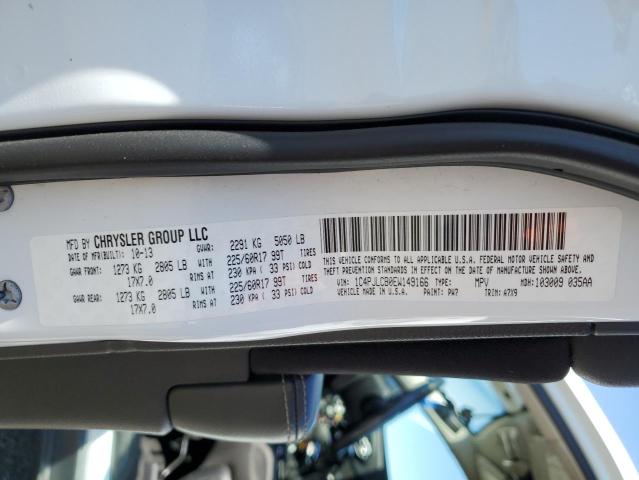 2014 Jeep Cherokee Latitude VIN: 1C4PJLCB0EW149166 Lot: 51148654