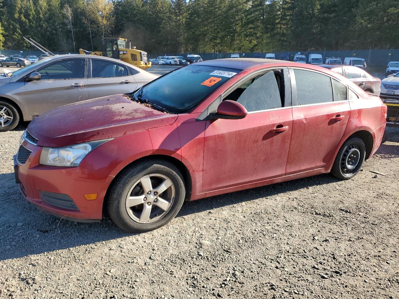 2012 Chevrolet Cruze Lt vin: 1G1PE5SC0C7133270