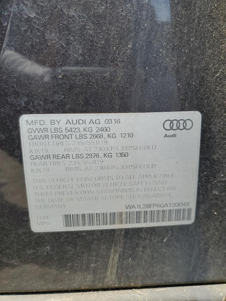 WA1L2BFP6GA120049 2016 Audi Q5 Premium Plus