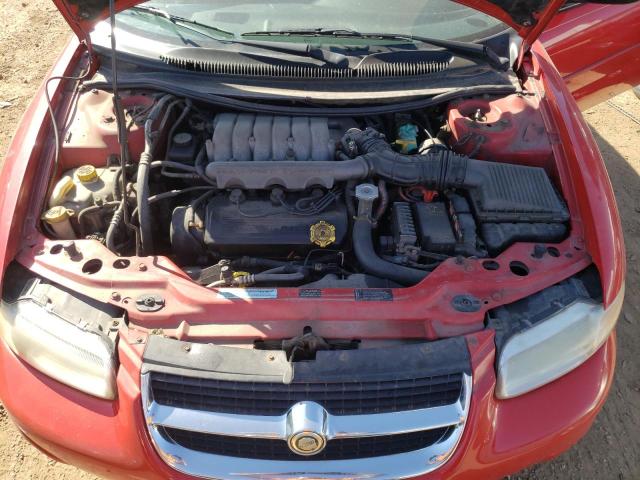 1998 Chrysler Sebring Jx VIN: 3C3EL45H5WT288889 Lot: 48636684