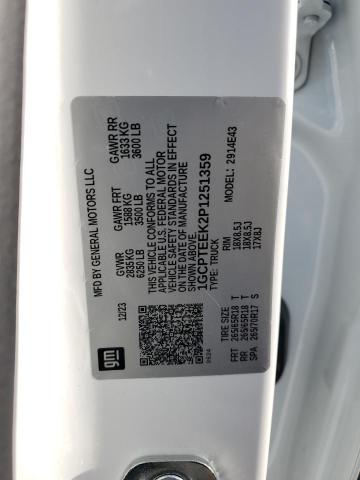 2023 CHEVROLET COLORADO T 1GCPTEEK2P1251359