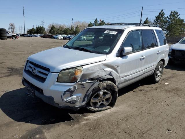 2006 Honda Pilot Ex VIN: 2HKYF18656H523610 Lot: 50823534