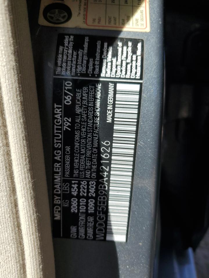 WDDGF5EB9BA421626 2011 Mercedes-Benz C 300