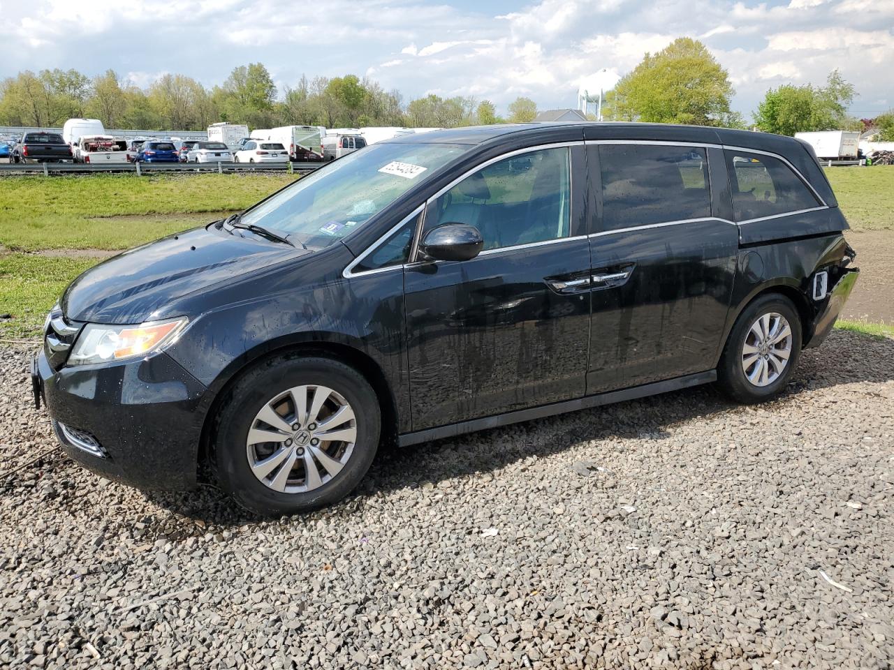 5FNRL5H61FB066393 2015 Honda Odyssey Exl