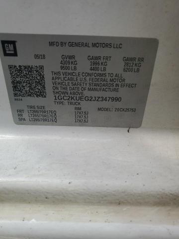 2018 CHEVROLET SILV2500 2 - 1GC2KUEG2JZ347990