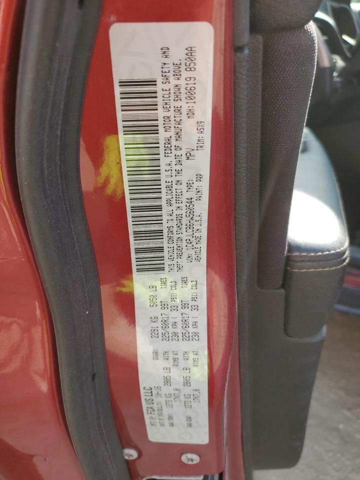 1C4PJLCB6HW560544 2017 Jeep Cherokee Latitude