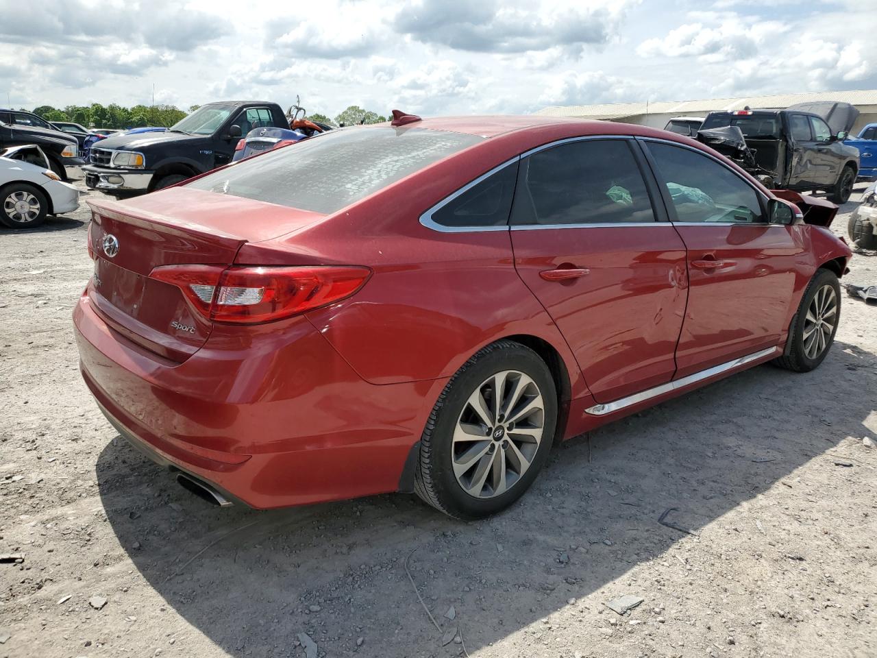 5NPE34AF7HH593765 2017 Hyundai Sonata Sport