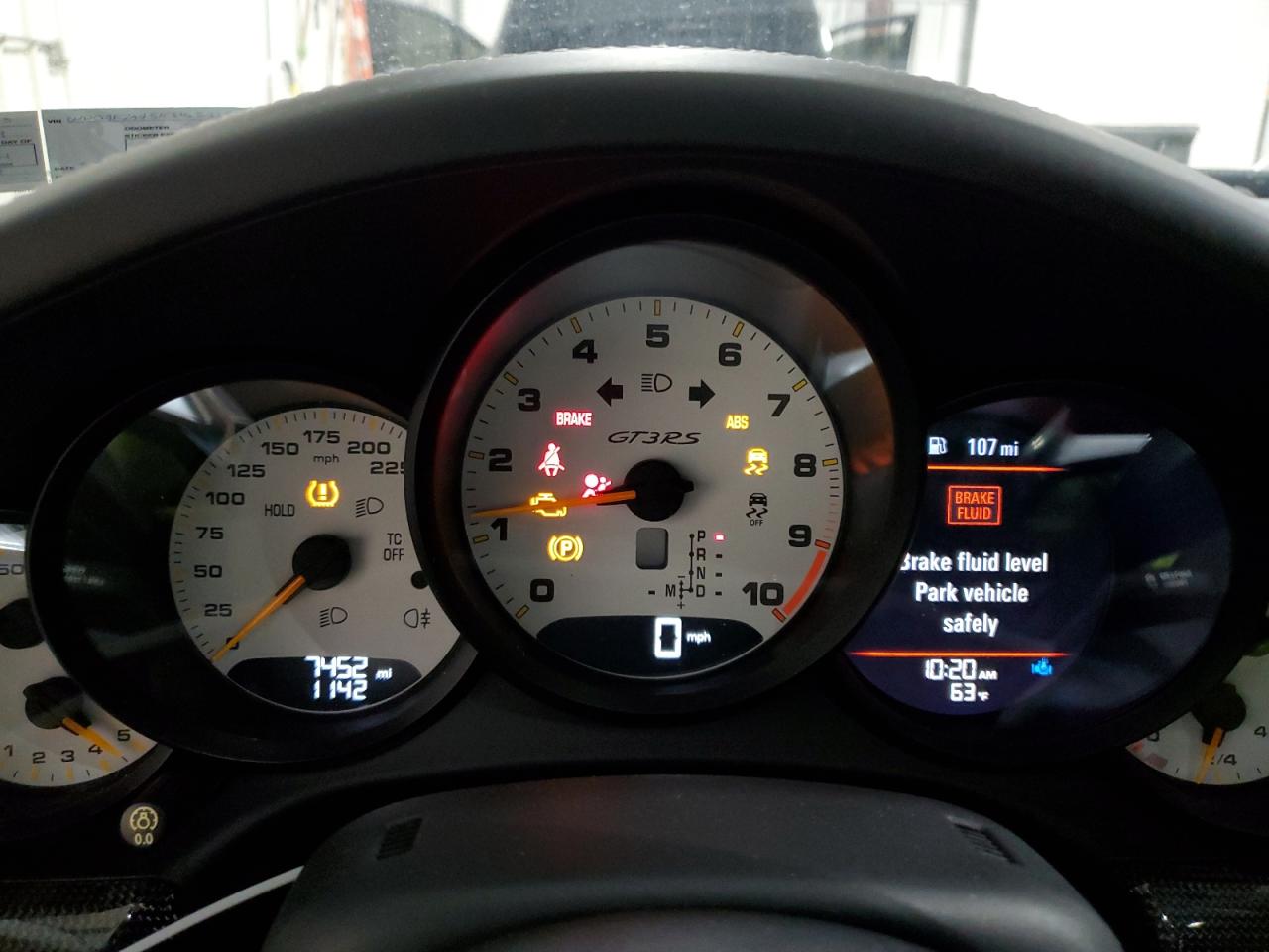 WP0AF2A95KS165335 2019 Porsche 911 Gt3 Rs