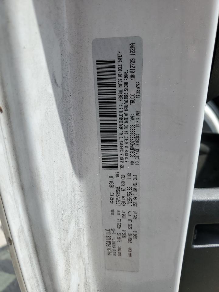 3C6URVHD7FE509358 2015 Ram Promaster 3500 3500 High