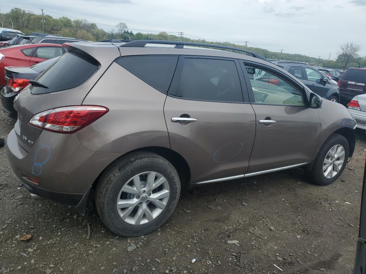JN8AZ1MW9EW500200 2014 Nissan Murano S