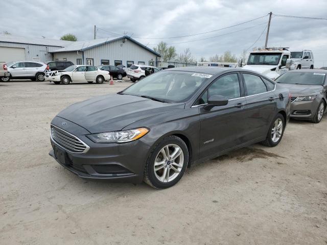 Lot #2487438642 2018 FORD FUSION SE salvage car