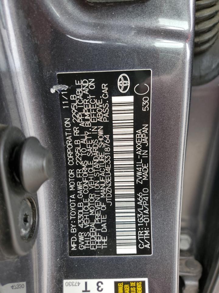 JTDZN3EU4E3318764 2014 Toyota Prius V