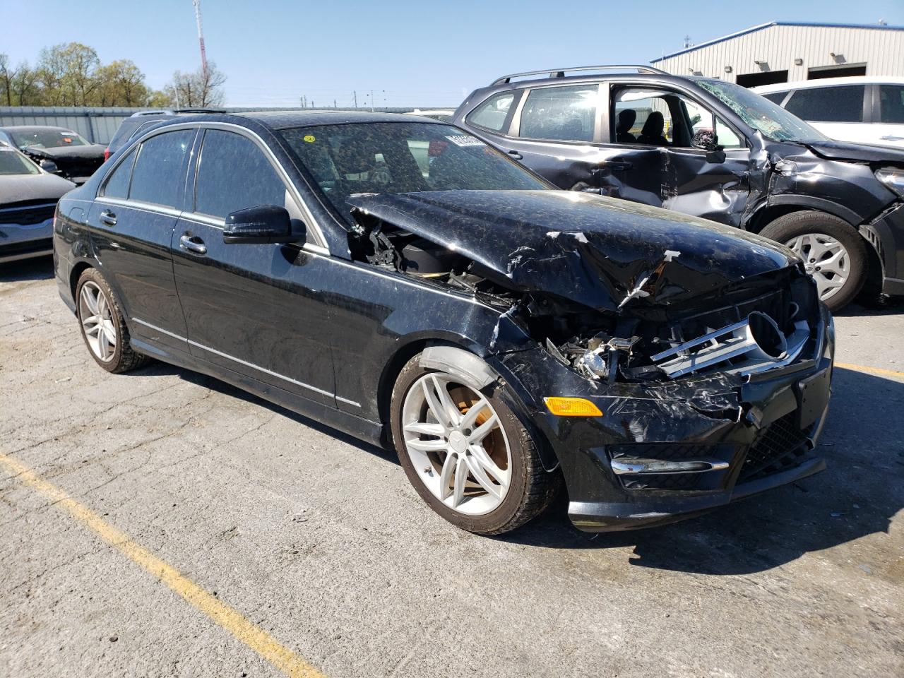 2013 Mercedes-Benz C 300 4Matic vin: WDDGF8AB4DR277821