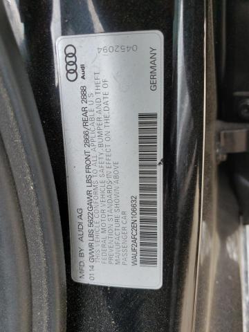  AUDI S6/RS6 2014 Чорний