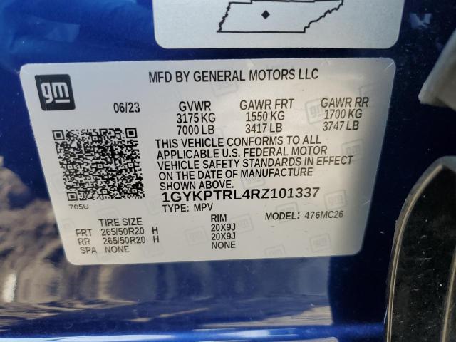 1GYKPTRL4RZ101337 Cadillac Lyriq Sport 13