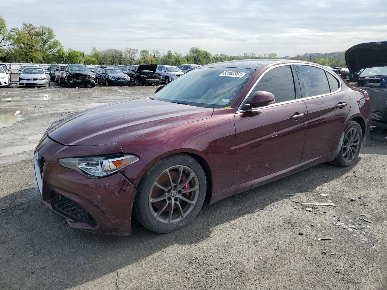 2017 Alfa Romeo Giulia vin: ZARFAEBN1H7550667