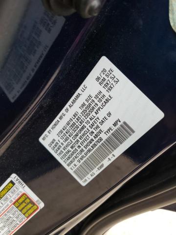 5FNRL6H96LB067650 Honda Odyssey EL 12