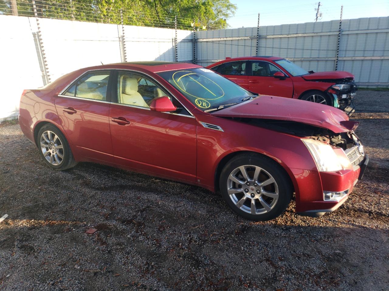 1G6DV57V780141745 2008 Cadillac Cts Hi Feature V6