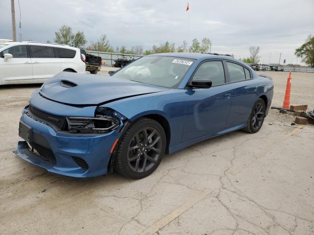 Lot #2493989327 2023 DODGE CHARGER GT salvage car