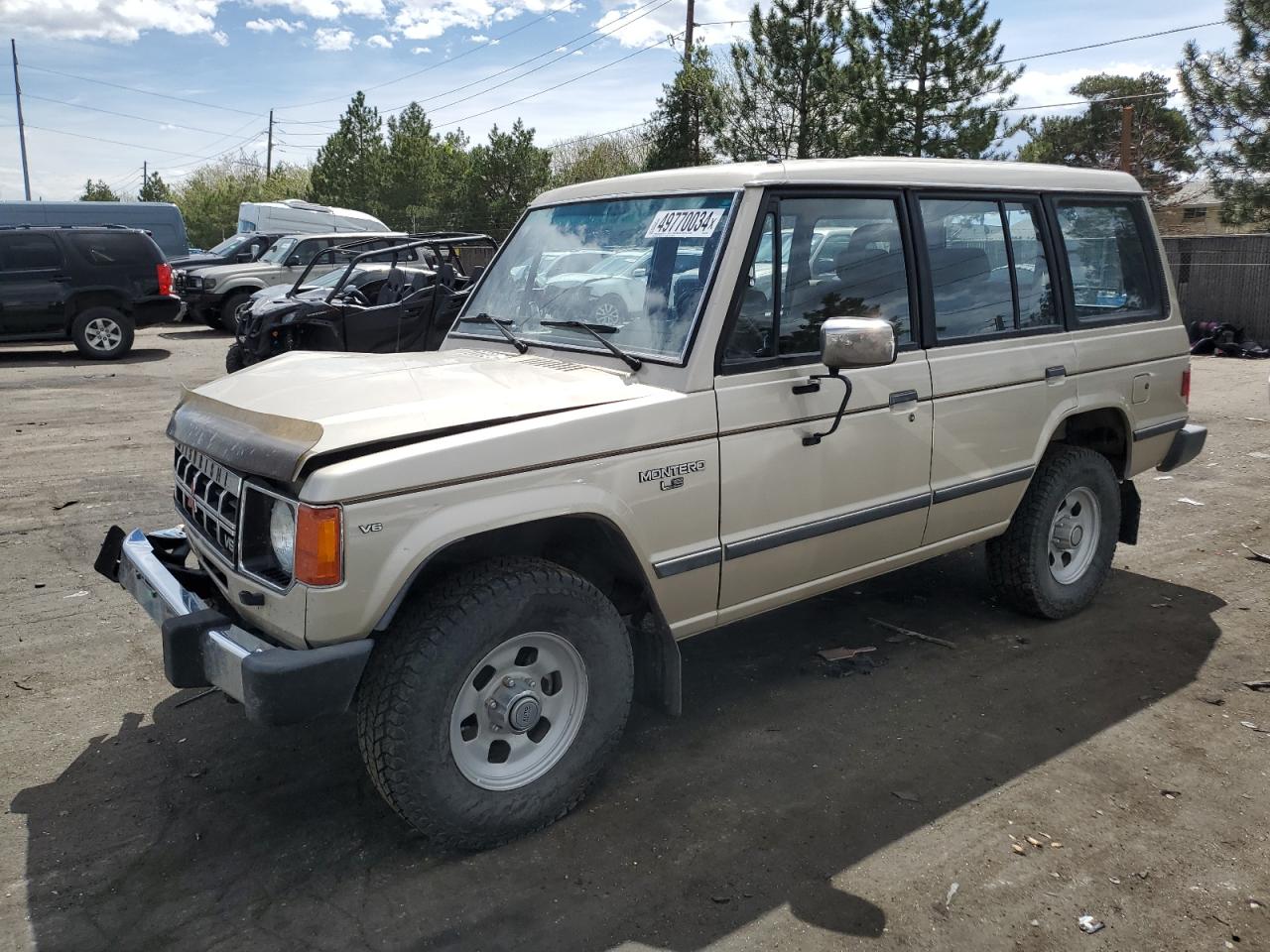 JA4GJ41S3MJ005206 1991 Mitsubishi Montero Rs