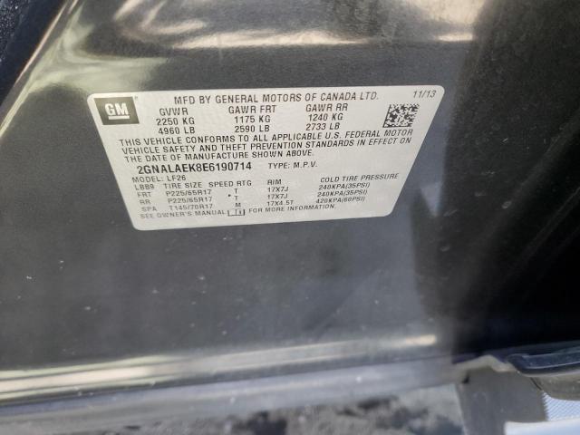 2014 Chevrolet Equinox Ls VIN: 2GNALAEK8E6190714 Lot: 52113764