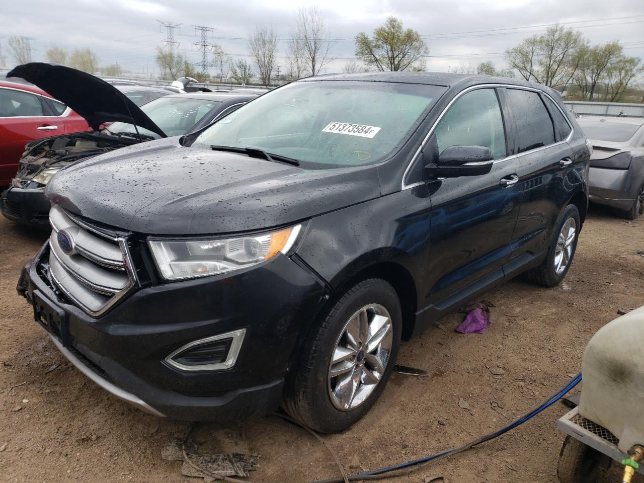 Lot #2926247442 2015 FORD EDGE SEL