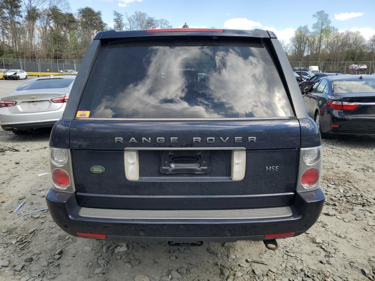 SALME15437A251063 2007 Land Rover Range Rover Hse