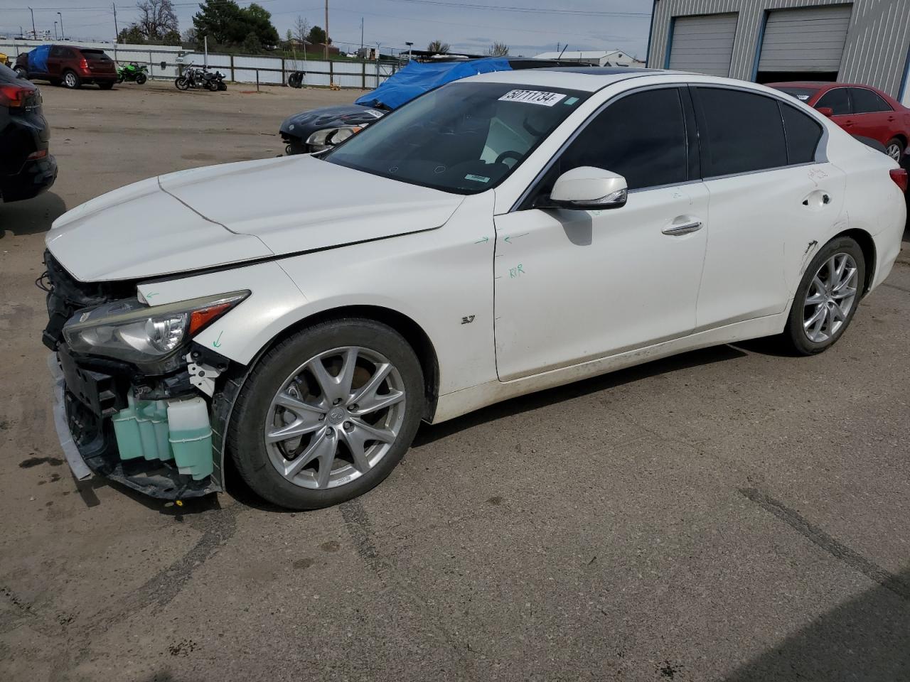 2014 Infiniti Q50 Base vin: JN1BV7AR3EM704230